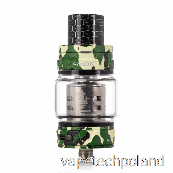 Vape Polska Smok Tfv12 Prince Sub-ohm Tank Zielony Kamuflaż
